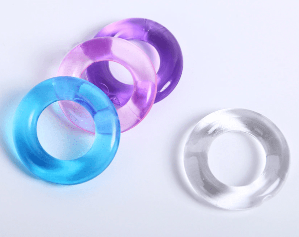 Anillos De Silicona Colores Sexytoys