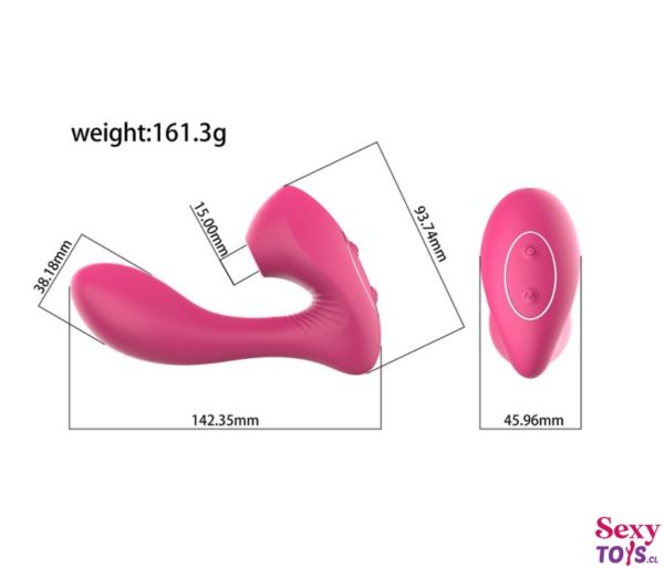 Succionador (Pezón o Clítoris) + Vibrador (Punto G) - Imagen 7