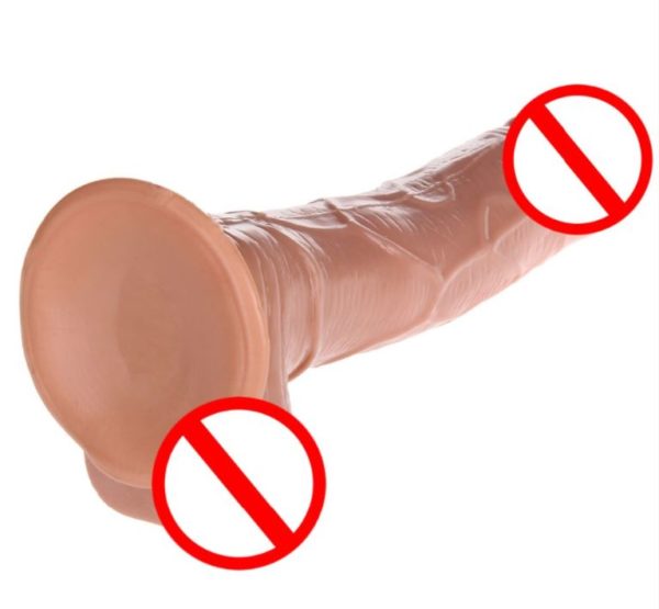 Dildo Realista con Ventosa 18 cm - Imagen 2